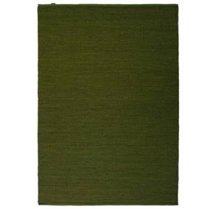 Nordic Weavers Wollen vloerkleed Lett - groen - 140x200 cm