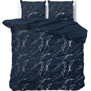 Sleeptime Marble Dekbedovertrek Indigo-Lits-jumeaux (240 x 200/220 cm)