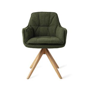 Jesper Home Akune Evergreen Eetkamerstoel - turn Oak Natural