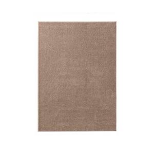 Tapeso Effen vloerkleed Qualis - taupe - 200x280 cm