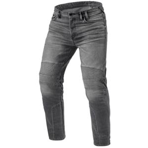 REV'IT! Jeans Moto 2 TF Medium Grey Used L34 Motorcycle Jeans Größe