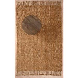 Boho&me Jute vloerkleed Chunky - Boho & me - goud|naturel - 160x230 cm