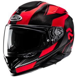 HJC RPHA 71 Carbon Hamil Black Red Full Face Helmet Größe