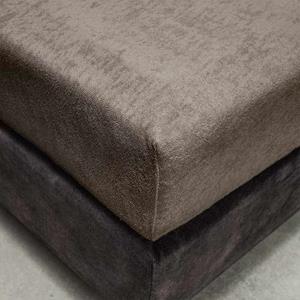 Fresh & Co Badstof Hoeslaken - Taupe - 80x200 cm - Taupe -  - 