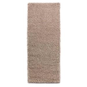 Tapeso Hoogpolige loper - Cozy Shaggy beige - 80x200 cm