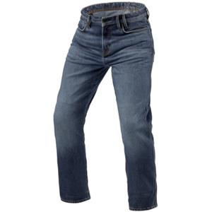 REV'IT! Jeans Lombard 3 RF Mid Blue Stone L32 Motorcycle Jeans Größe