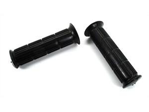 Diverse / Import Griff Rubber Set zwart 130mm voor Brommer Brommer Mokick