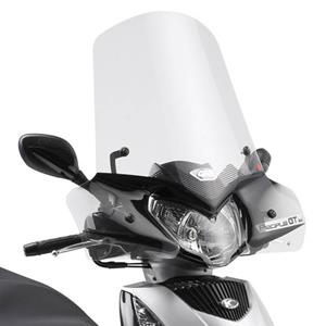 GIVI Windscherm, moto en scooter, 443A excl. montagekit
