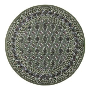 Interieur05 Vintage Vloerkleed Groen Rond Marad 200cm