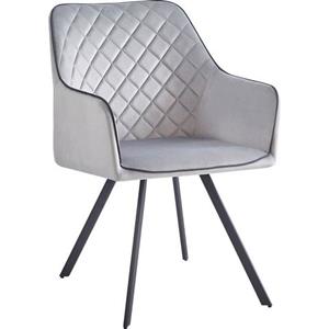 Kayoom Polsterstuhl "Stuhl Amber 125", 1 St., aus Samt
