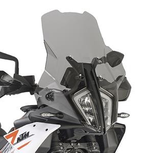 GIVI Windscherm, moto en scooter, D7716S Verhoogd transparant