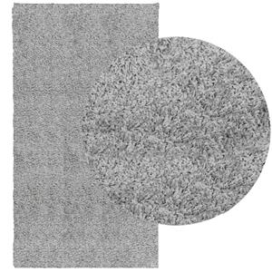 Teppich Shaggy-Teppich PAMPLONA Hochflor Modern Grau 60x110 cm, vidaXL, Rechteckig