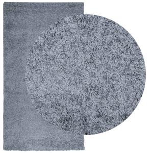 Teppich Teppich Shaggy Hochflor Modern Blau 60x110 cm, vidaXL, Rechteckig