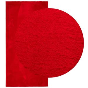 Bonnevie - Teppich huarte Kurzflor Weich und Waschbar Rot 100x200 cm vidaXL48566