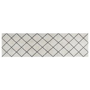 Fußmatte Küchenteppich Waschbar Quadrat 45x150 cm Samt, vidaXL, Rechteck, Höhe: 0 mm