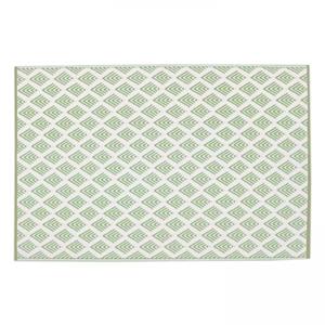 Oviala - Doppelseitiger Außen-Teppich aus gewebtem Polypropylen, 160 x 230 cm - Grün