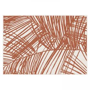 Oviala - Terrakotta-Außenteppich aus Polypropylen, 200 x 290 cm - Terrakotta