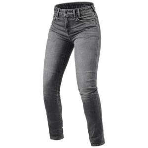 REV'IT! Jeans Shelby 2 Ladies SK Medium Grey Stone L32 Größe
