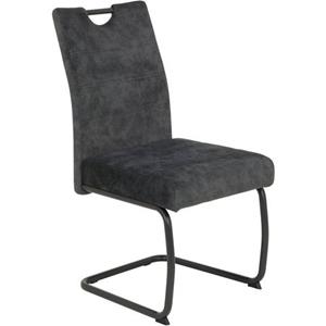 HELA Vrijdragende stoel LAURINA Comfortzitting met veren (set)