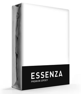 ESSENZA Hoeslaken Premium Jersey White-90/100 x 200/220 cm