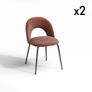 SIA Home Set van 2 eetkamerstoelen Nadia velvet touch | 