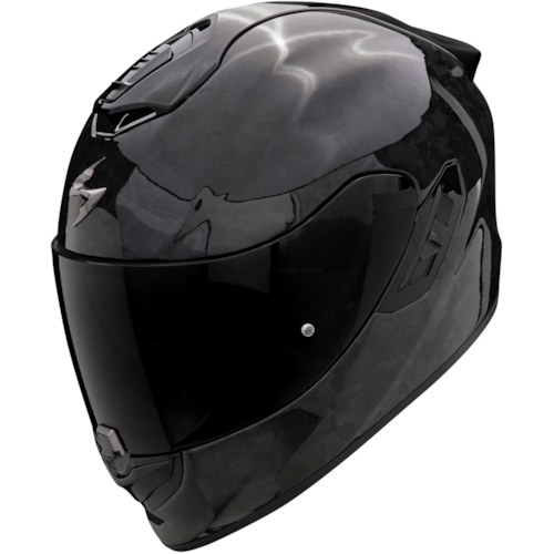 Scorpion Exo-1400 Evo II Air Onyx Carbon Solid Black Full Face Helmet Größe