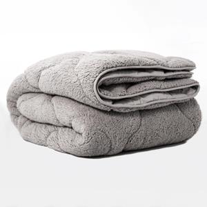 Zavelo Easy All-in-one-Dekbed Teddy Taupe-2-persoons (200x200 cm)