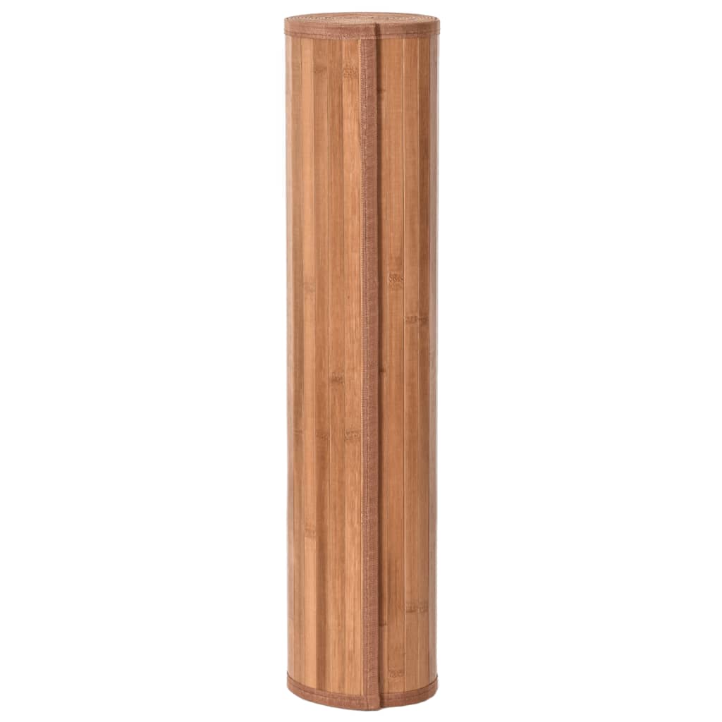 vidaXL Vloerkleed rechthoekig 80x200 cm bamboe naturel