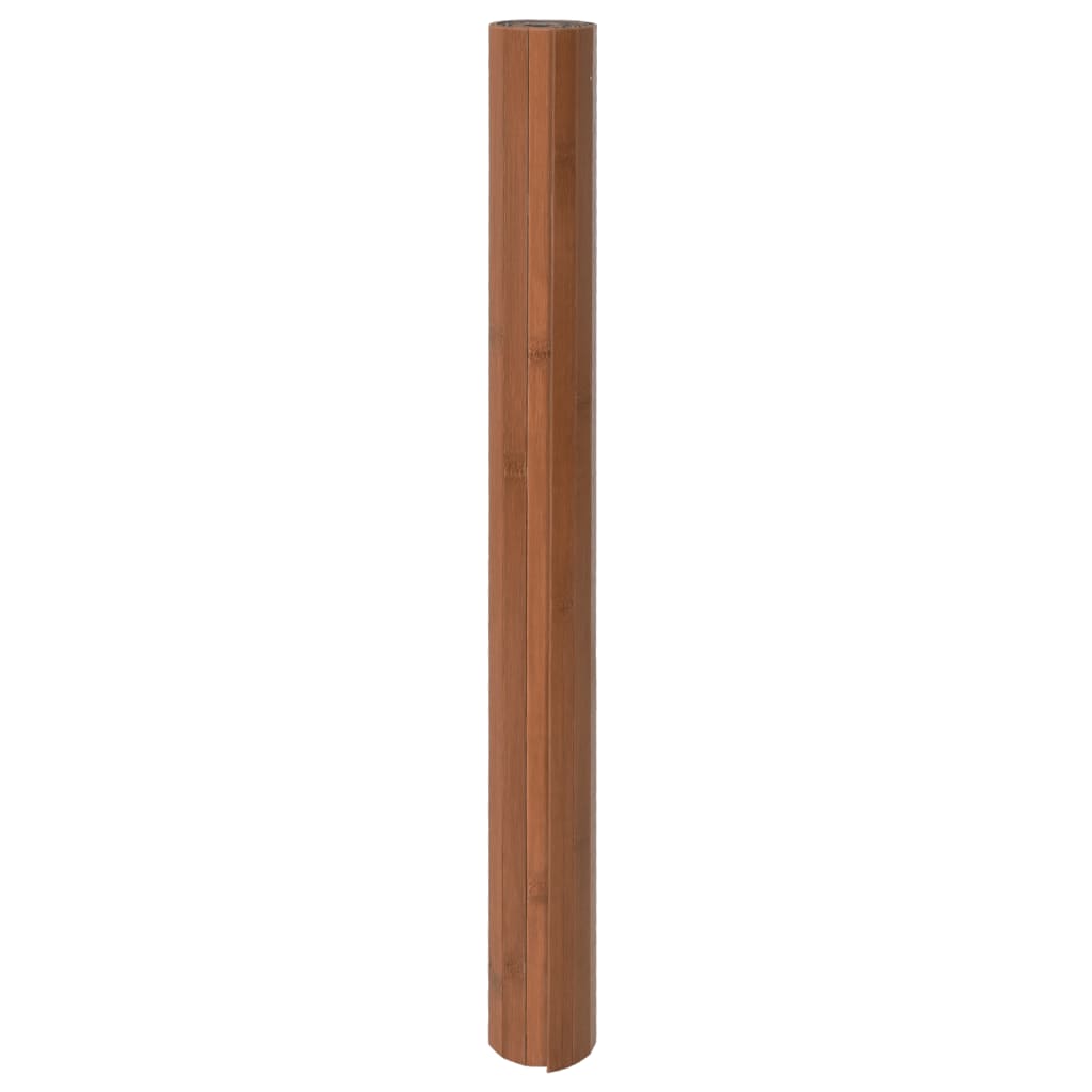 vidaXL Vloerkleed rechthoekig 60x300 cm bamboe bruin