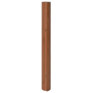 vidaXL Vloerkleed rechthoekig 100x200 cm bamboe bruin