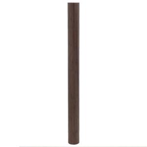 vidaXL Vloerkleed rechthoekig 80x300 cm bamboe donkerbruin