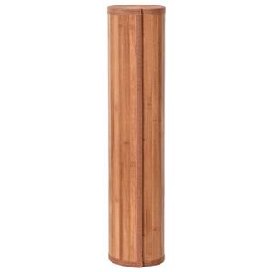vidaXL Vloerkleed rechthoekig 60x400 cm bamboe bruin
