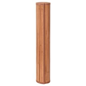 vidaXL Vloerkleed rechthoekig 100x300 cm bamboe bruin