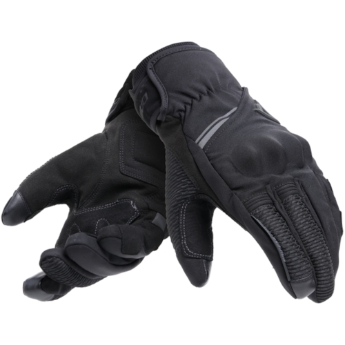 DAINESE Trento D-Dry Thermal Gloves, Motorhandschoenen winter, Zwart