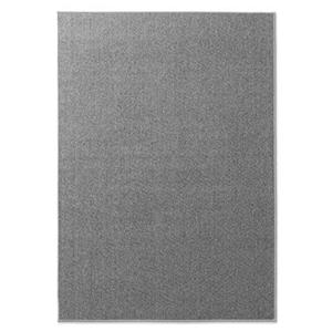 Tapeso Laagpolig vloerkleed - Fleur grijs - 80x150 cm