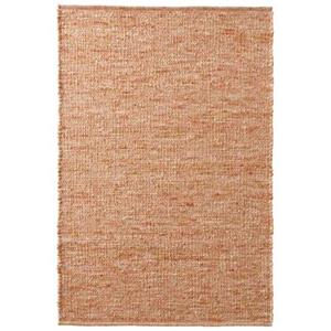 Tapeso Wollen vloerkleed - Bokn Terracotta - 60x120 cm