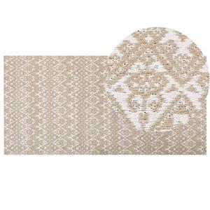 Beliani  ATIMA - Jute vloerkleed - Beige - 80 x 150 cm - Jute