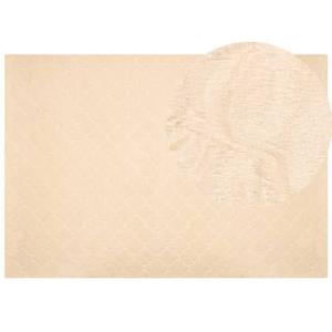 Beliani  GHARO - Shaggy vloerkleed - Beige - 160 x 230 cm - Polyester