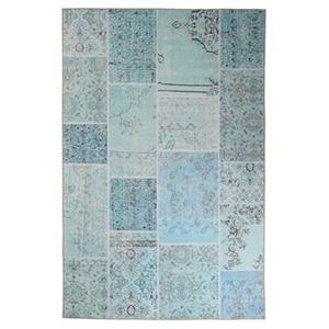 Heritaged Patchwork vloerkleed - Fade Heritage turquoise - 230x330 cm