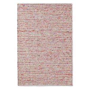 Tapeso Wollen vloerkleed - Thora rood|roze - 90x160 cm