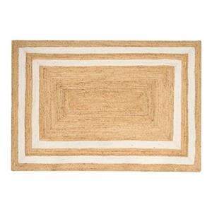 Beliani  GEMEREK- Vloerkleed - Beige - 160 x 230 cm - Jute