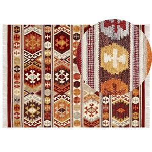 Beliani  AYGAVAN - Kelim vloerkleed - Multicolor - 160 x 230 cm - Wol