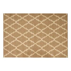 Beliani  MERMER - Laagpolig vloerkleed - Beige - 160 x 230 cm - Jute