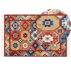 Beliani  LUSARAT - Kelim vloerkleed - Multicolor - 200 x 300 cm - Wol