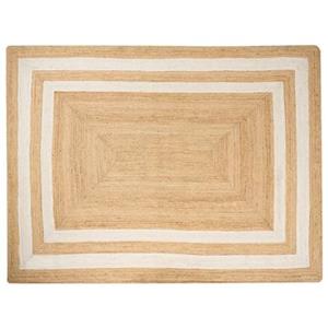 Beliani  GEMEREK- Vloerkleed - Beige - 300 x 400 cm - Jute