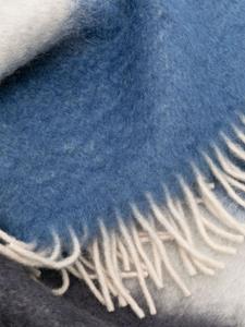 LOEWE mohair-blend blanket (185cm x 130cm) - Blauw