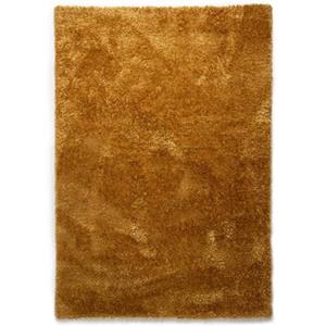 Tapeso Hoogpolig vloerkleed velours Posh - goud - 200x300 cm