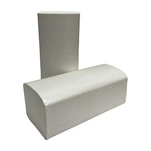 Klika Handdoekpapier | 2-laags | z-vouw | 24x21cm | Papier | wit
