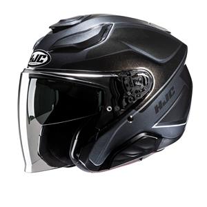 HJC F31 Ludi, Jethelm of scooter helm, Donkergrijs