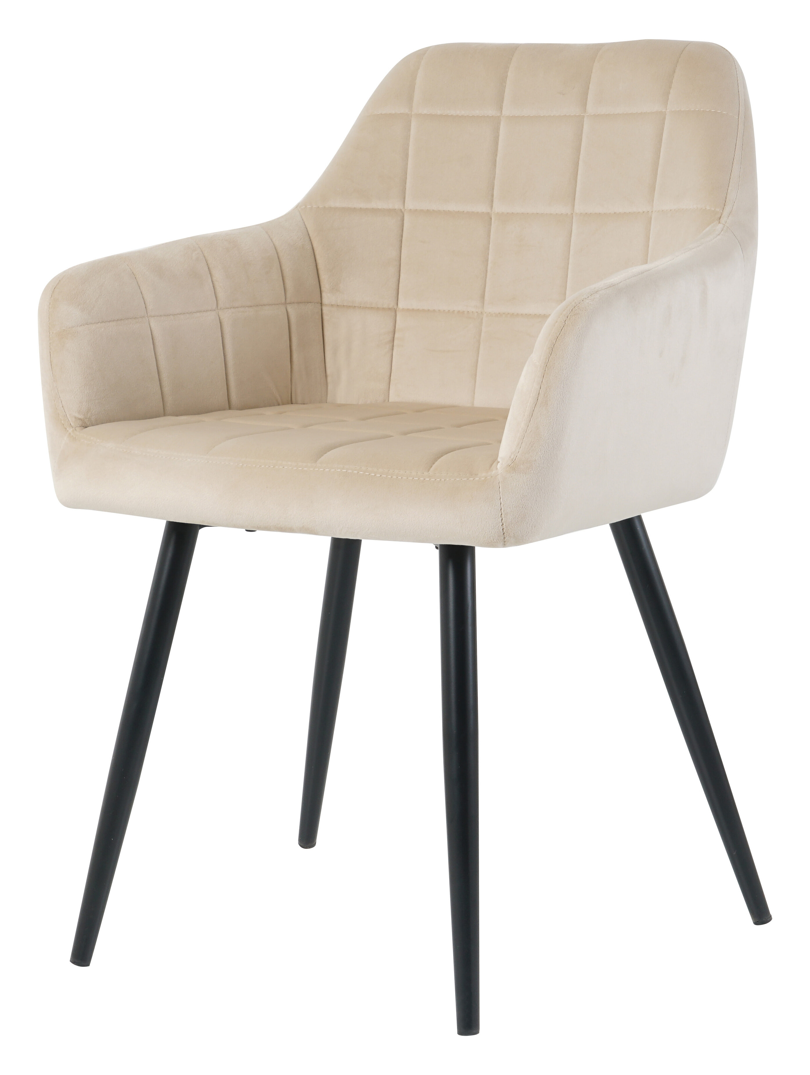 Artistiq Living Artistiq Eetkamerstoel Tora Velvet - Beige